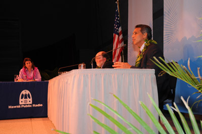 Abercrombie-Aiona: “A Gubernatorial Conversation” Focuses On Differing Approaches To Government