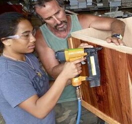Carpenter Builds Confidence in Students