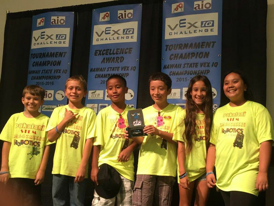 Pukalani Elementary School STEM Imagineer teams head to robotics world championship