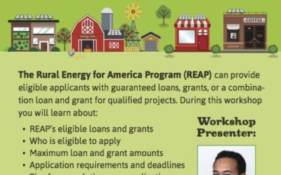 Rural Energy for America Program: REAP-ing What You Sow