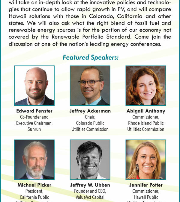 Join Us for the Hawaii Energy Conference & Exhibition