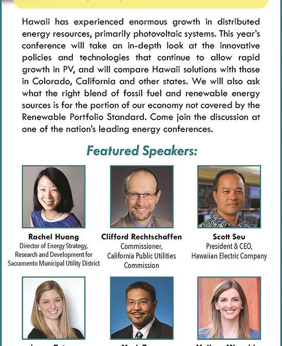 Join Us for the 7th Hawaii Energy Conference