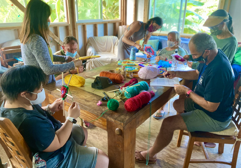 Saori Weaving on Maui