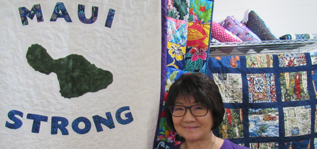 Aloha Quilts For Wildfire Survivors