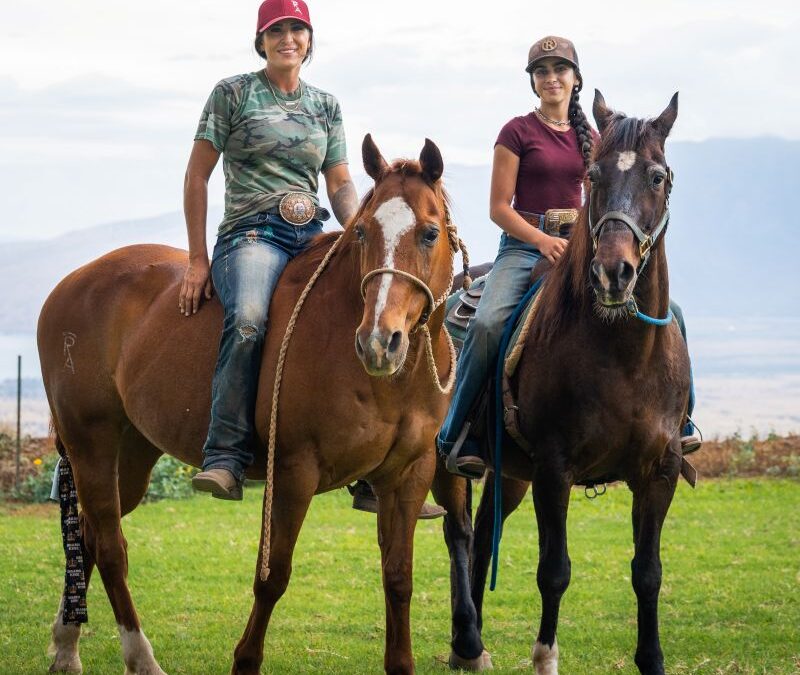 Makawao Stampede Barrel Racing Champions 