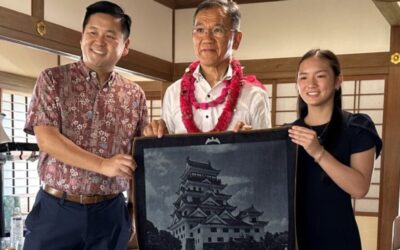 Maui’s Chrysanthemum Ambassador Visits Japan